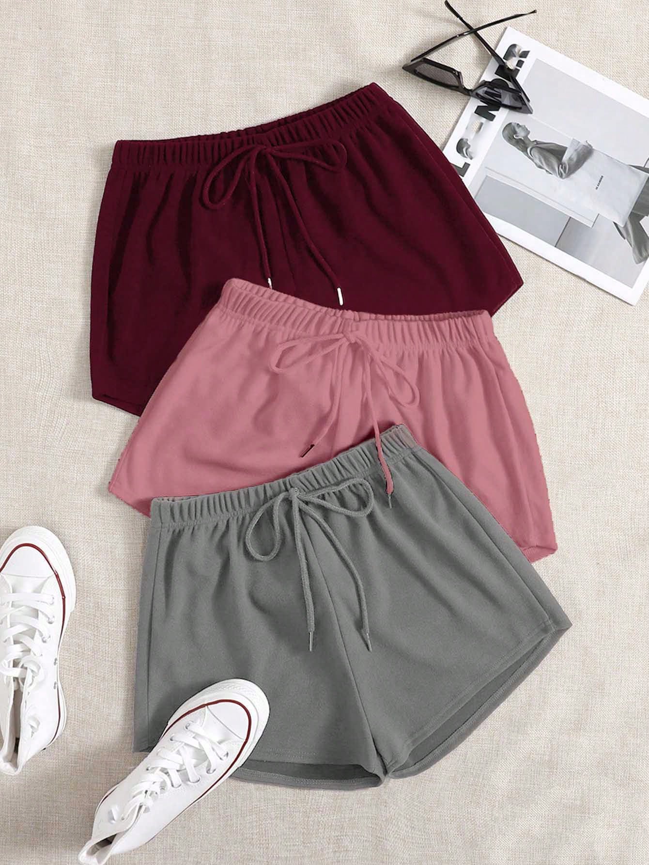 Casual Vlak Lounge bottoms Geknoopt