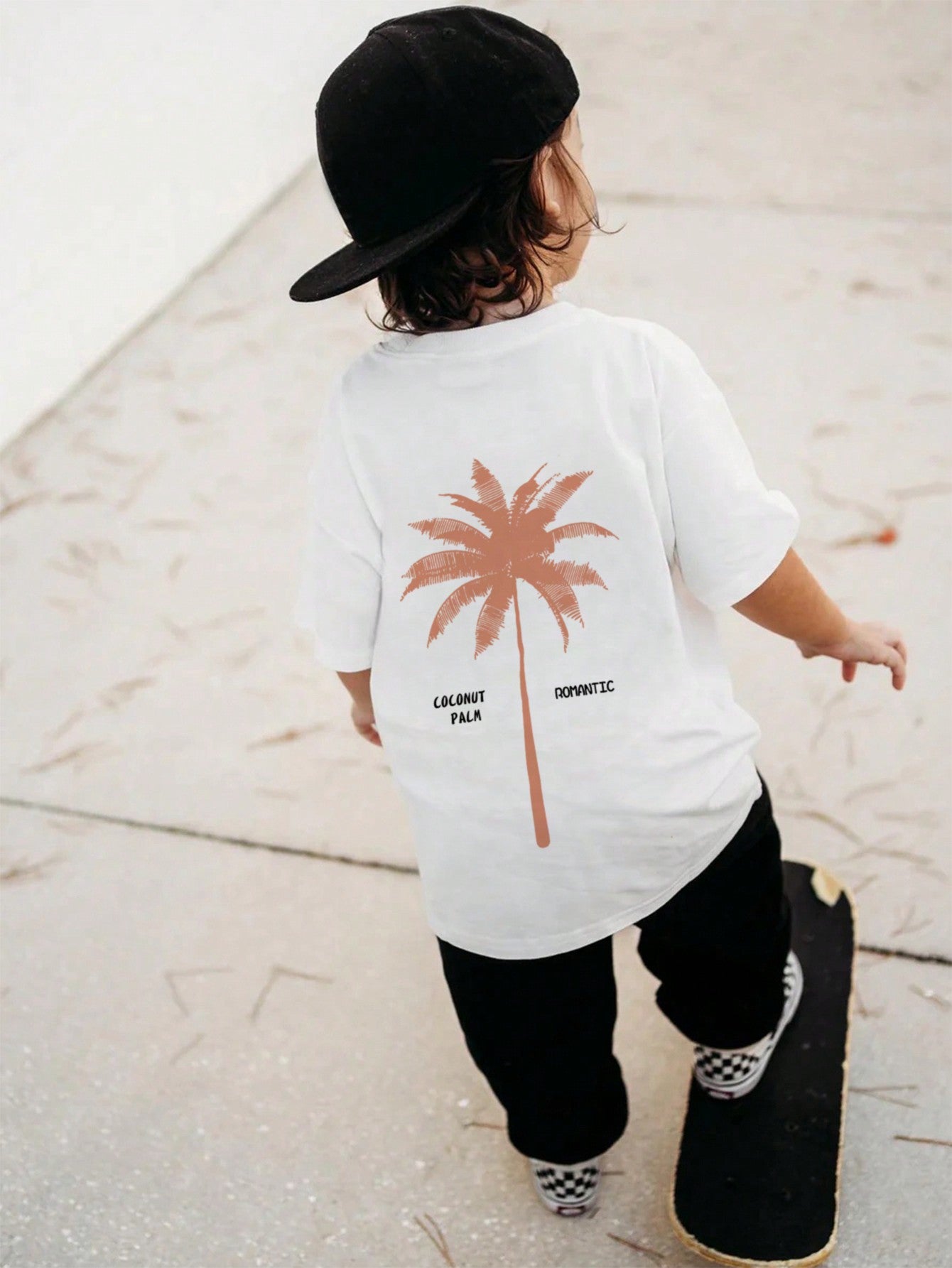 T-shirt met palmboom