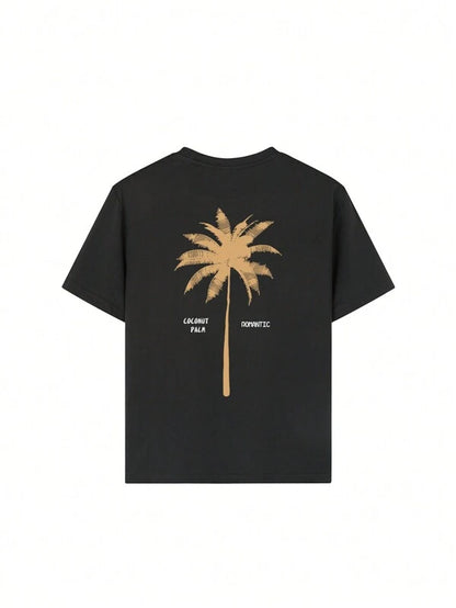 T-shirt met palmboom