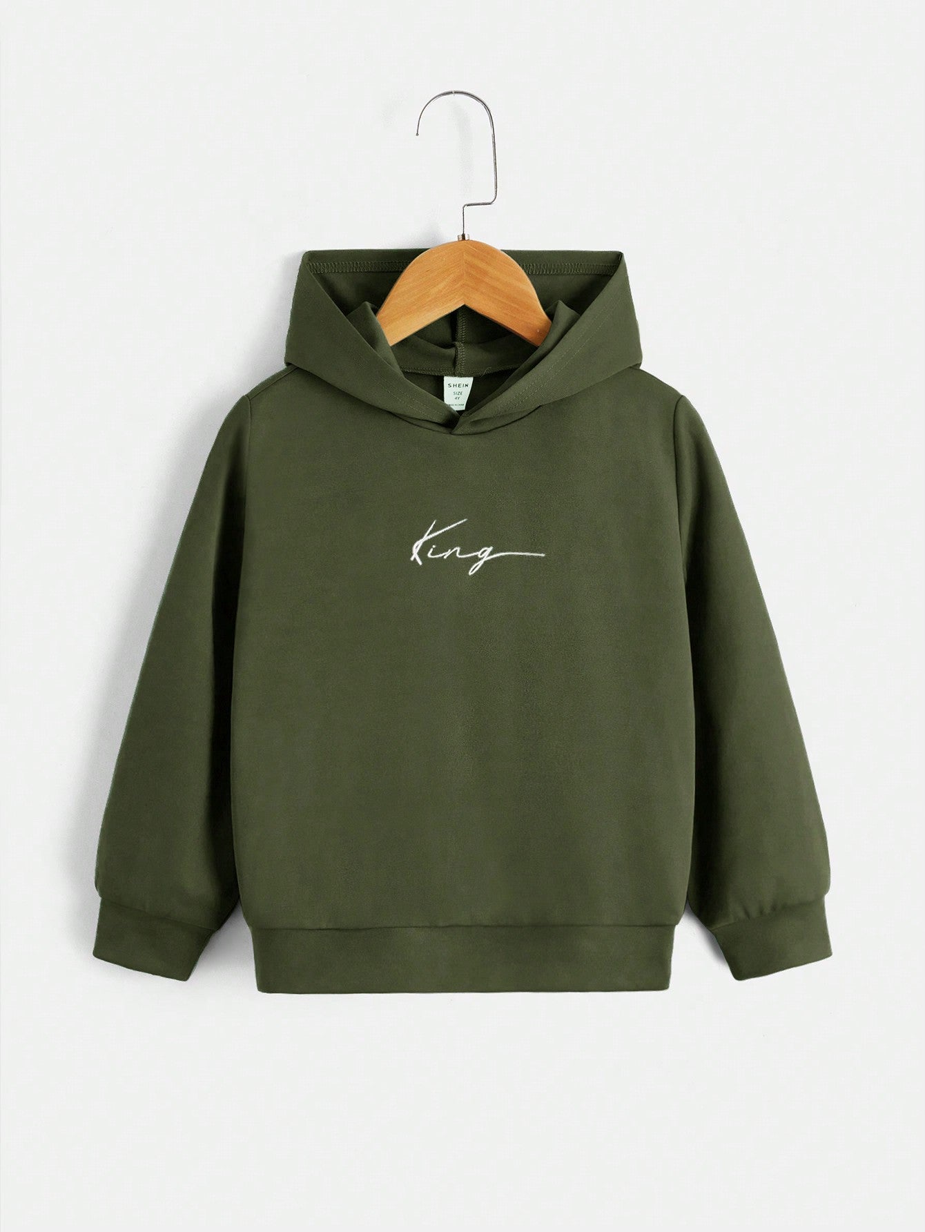 Grijp Nu: Trendy Olijfgroene Hoodie