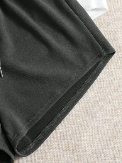Casual Vlak Lounge bottoms Geknoopt