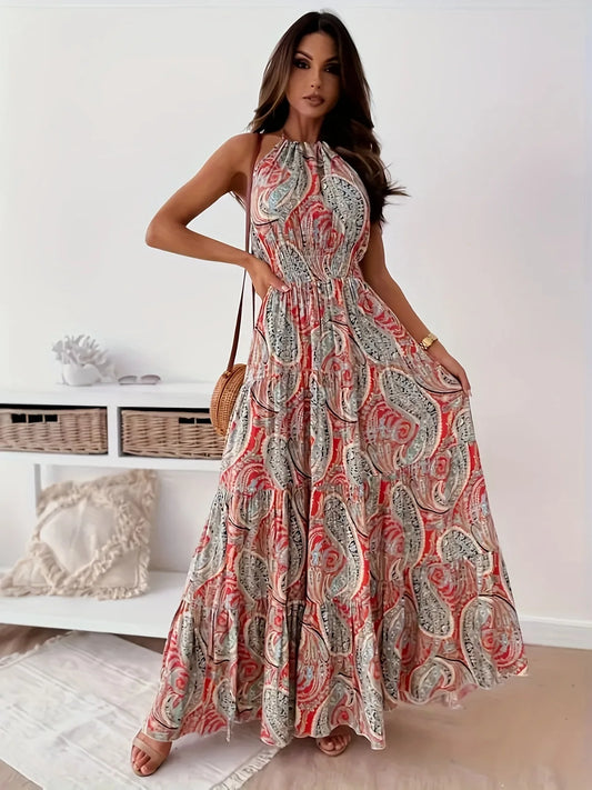 Maxi-jurk Bohemian stijl